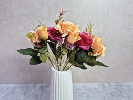 Ramo flores artificiales vintage
